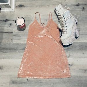 Express Velvet Skater Mini Dress. NWT